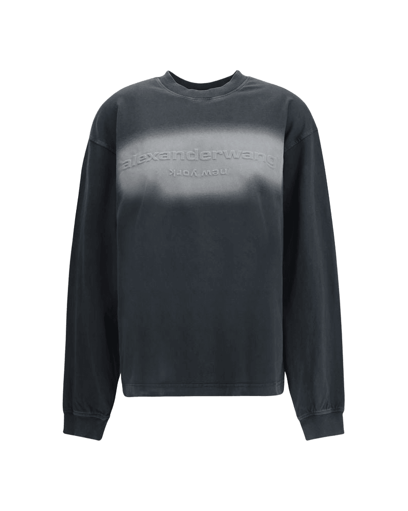 Alexander Wang Black Cotton Sweatshirt Glam Steals