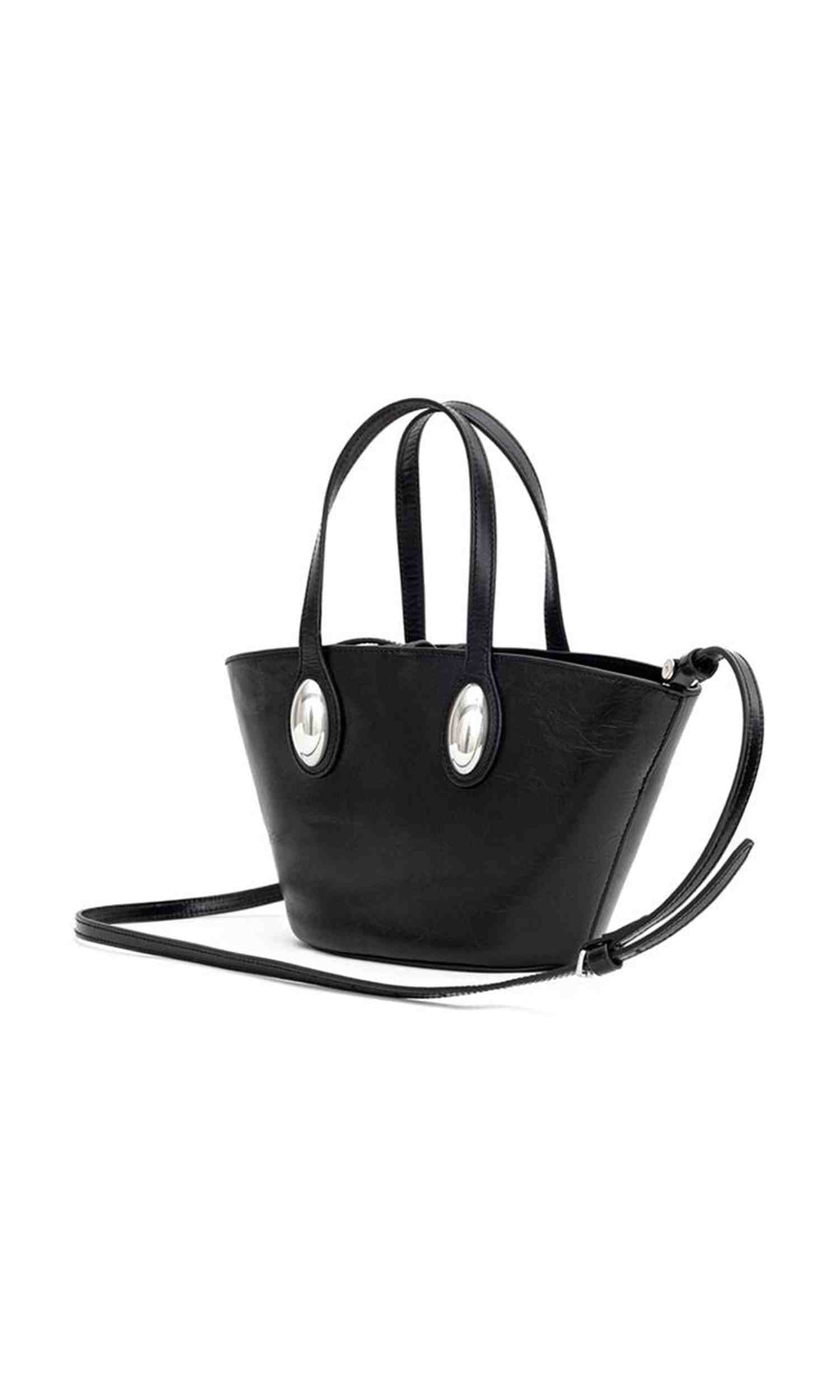 Alexander Wang Black Leather Shoulder Bag Glam Steals