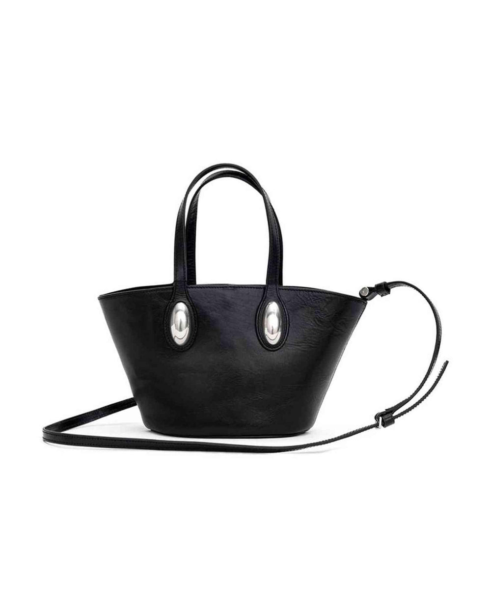 Alexander Wang Black Leather Shoulder Bag Glam Steals