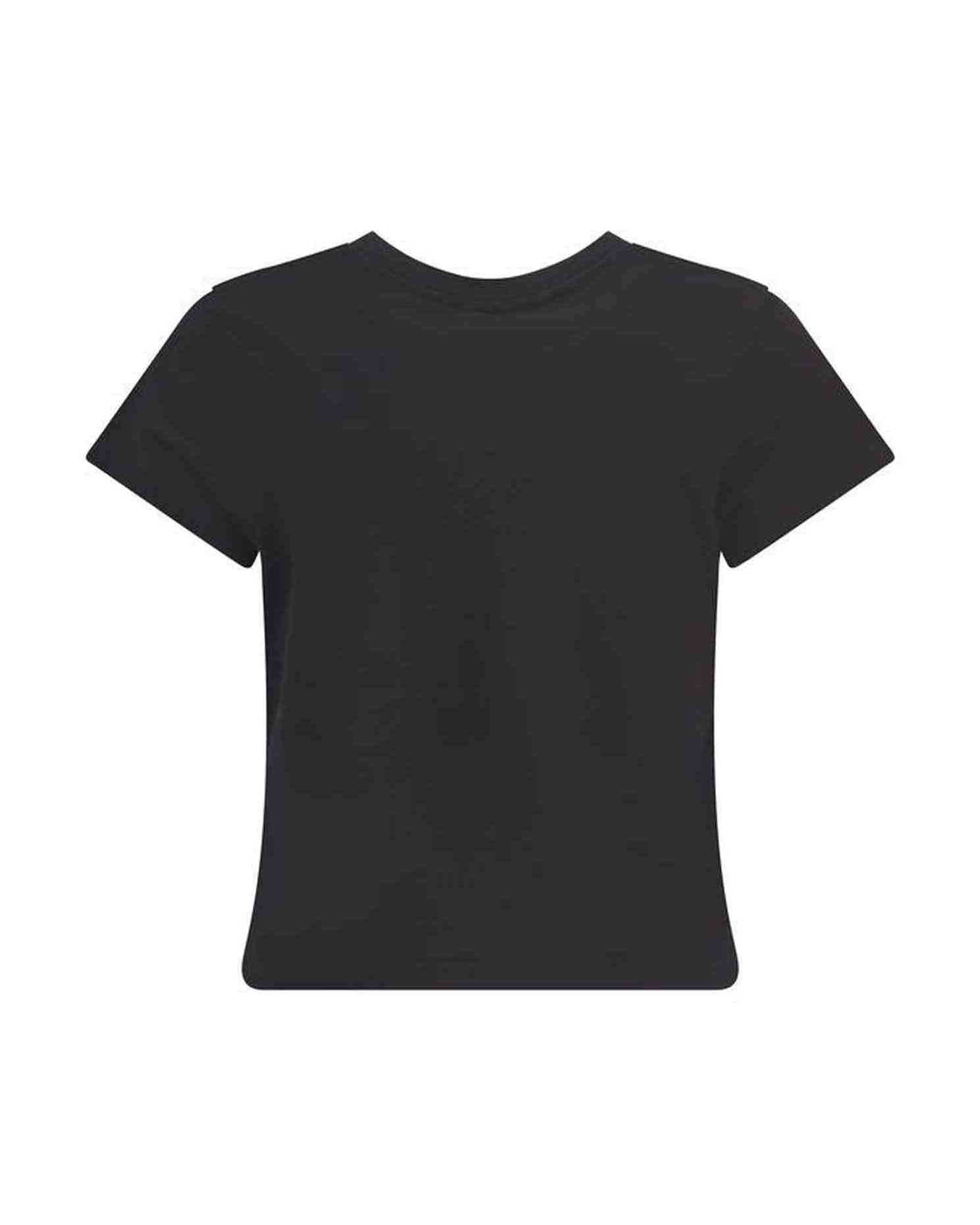 Alexander Wang Cotton T-Shirt with logo Glam Steals