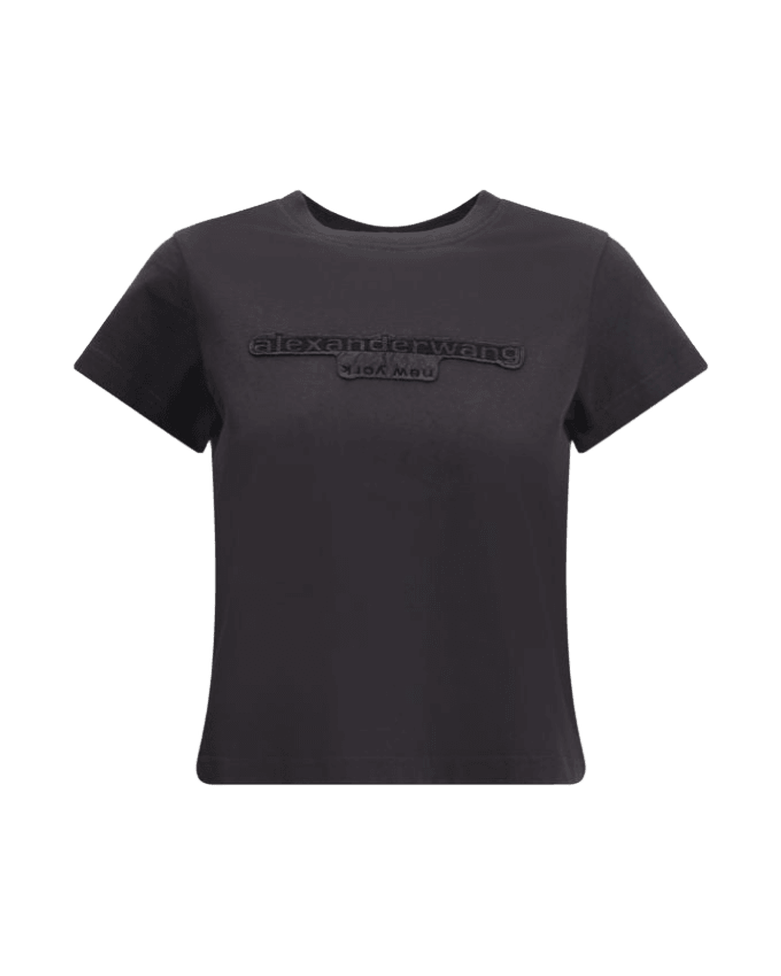 Alexander Wang Cotton T-Shirt With Logo Glam Steals