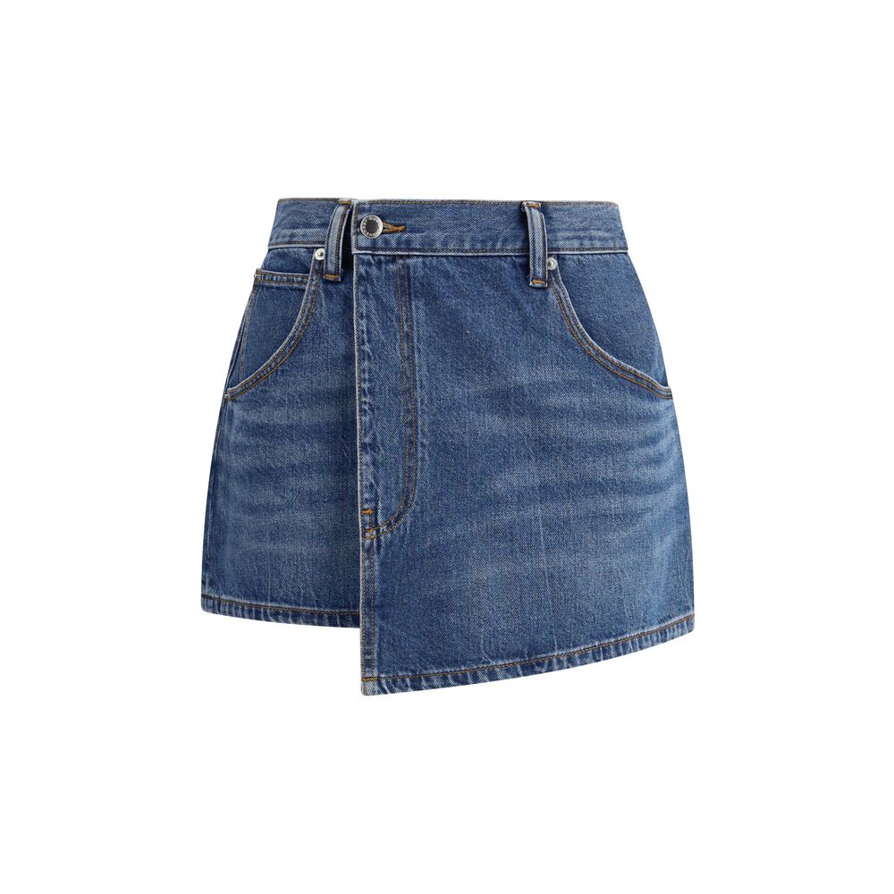 Alexander Wang Denim Miniskirt Glam Steals