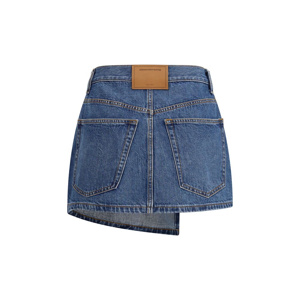 Alexander Wang Denim Miniskirt Glam Steals