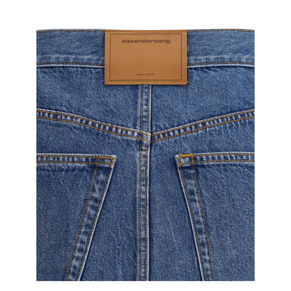 Alexander Wang Denim Miniskirt Glam Steals
