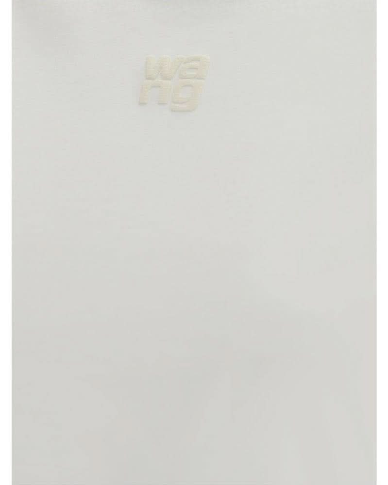 Alexander Wang White Cotton T-Shirts T-Shirts