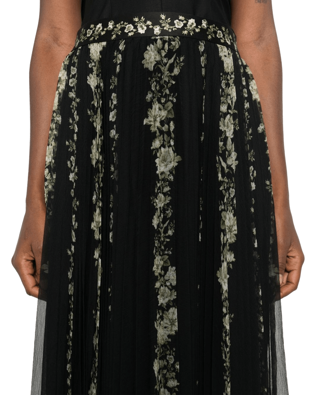 Alice + Olivia Black Skirt Glam Steals