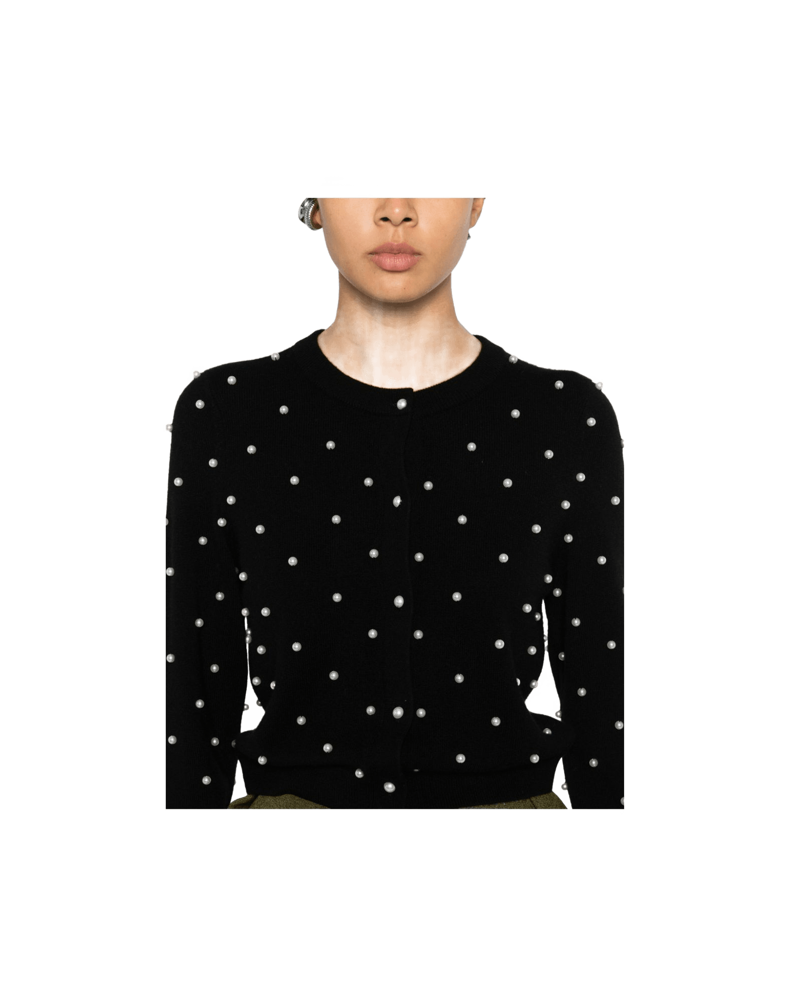 Alice + Olivia Black Sweater Sweaters