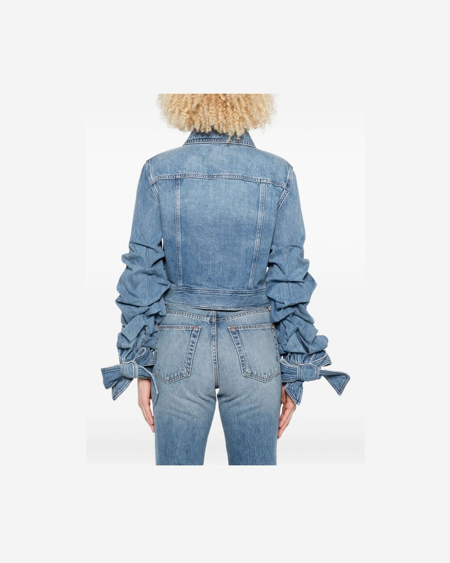 Alice + Olivia Blue Coat Glam Steals