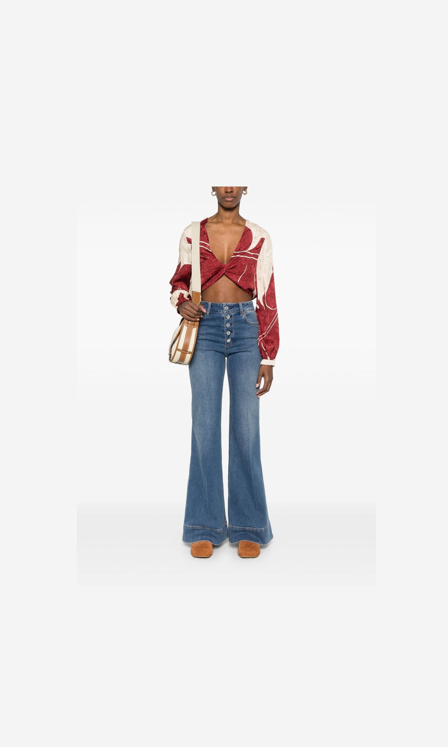 Alice + Olivia Blue Jeans Glam Steals