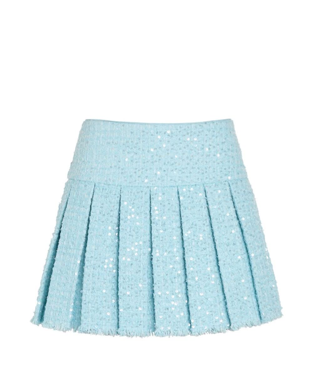 Alice + Olivia Clear Blue Skirt Skirts