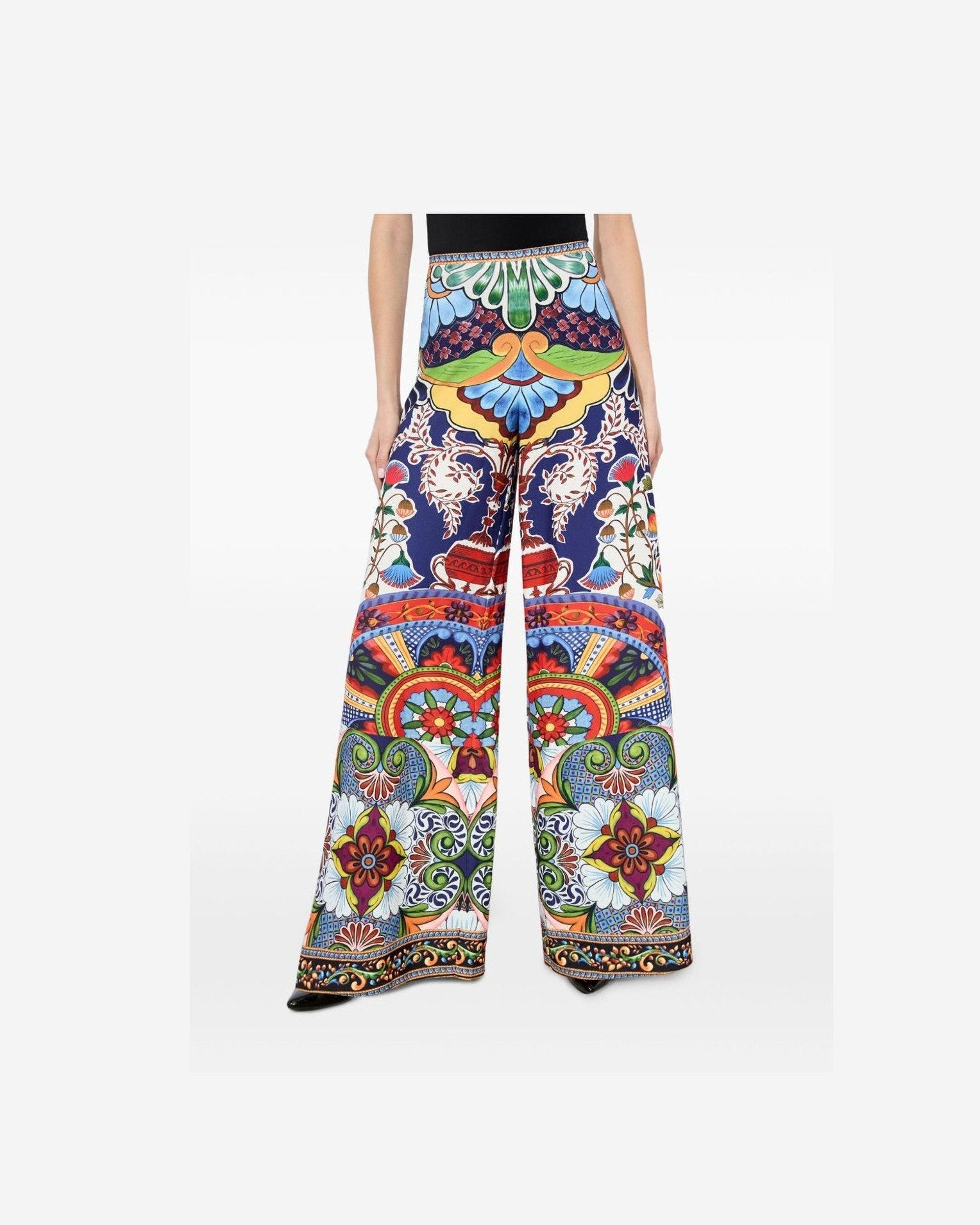 Alice + Olivia Printed Trouser Glam Steals