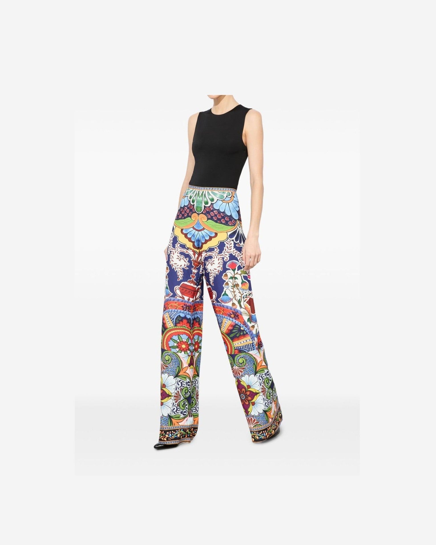 Alice + Olivia Printed Trouser Glam Steals