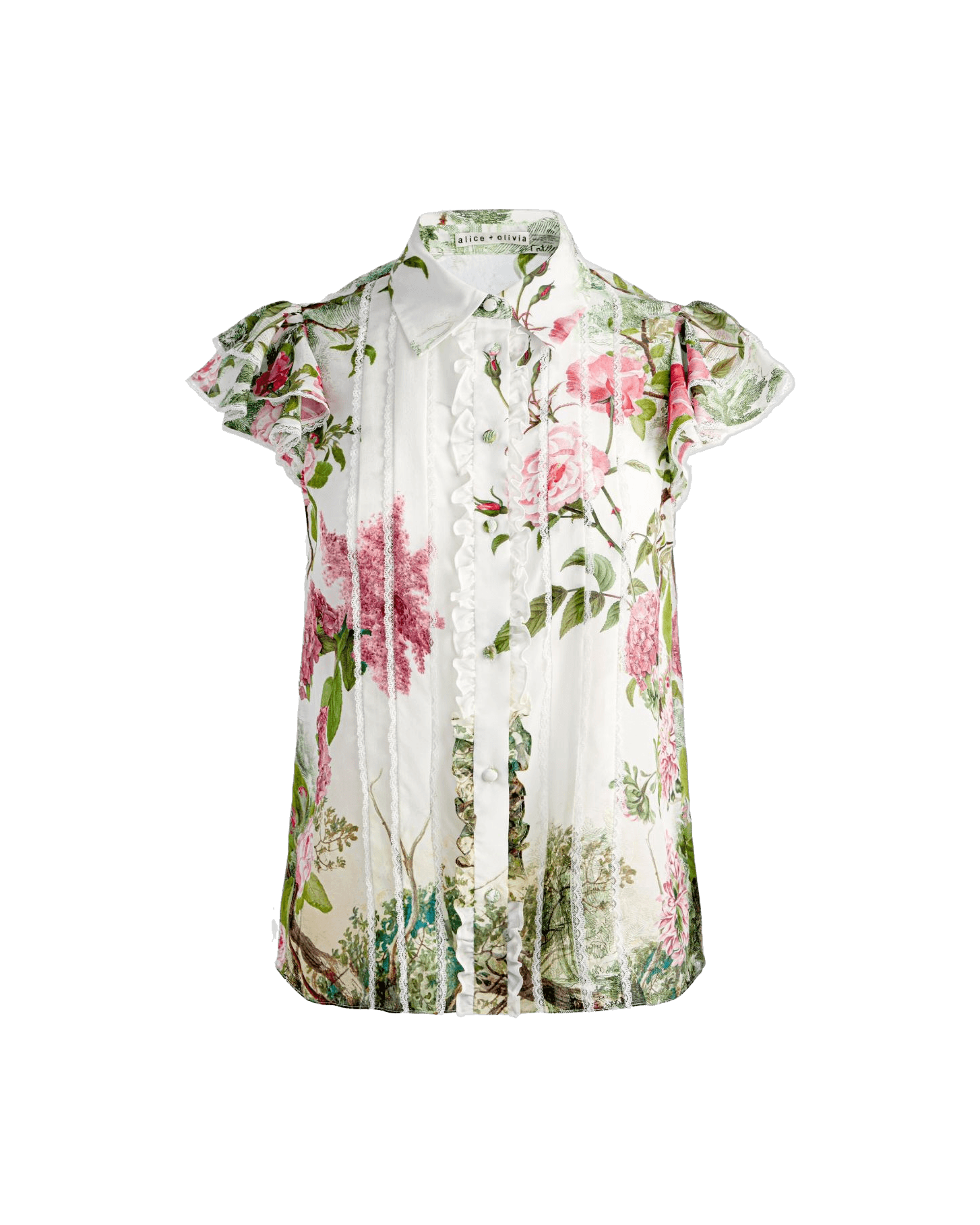 Alice + Olivia Shirt Multicolour Glam Steals