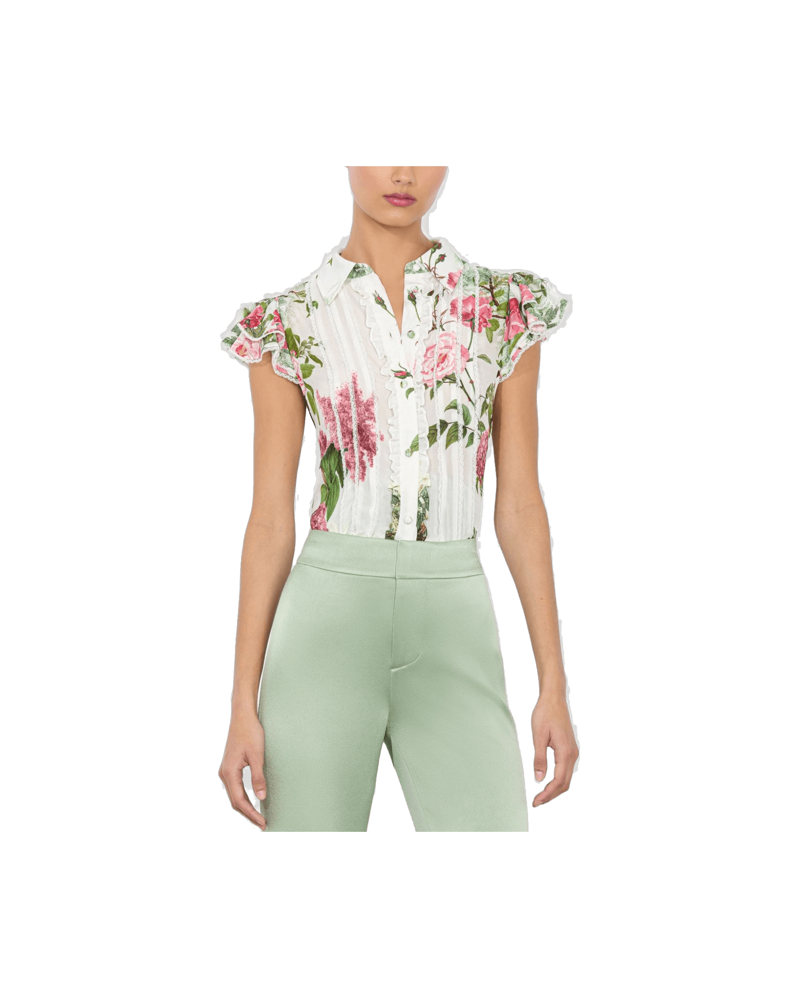 Alice + Olivia Shirt Multicolour Glam Steals