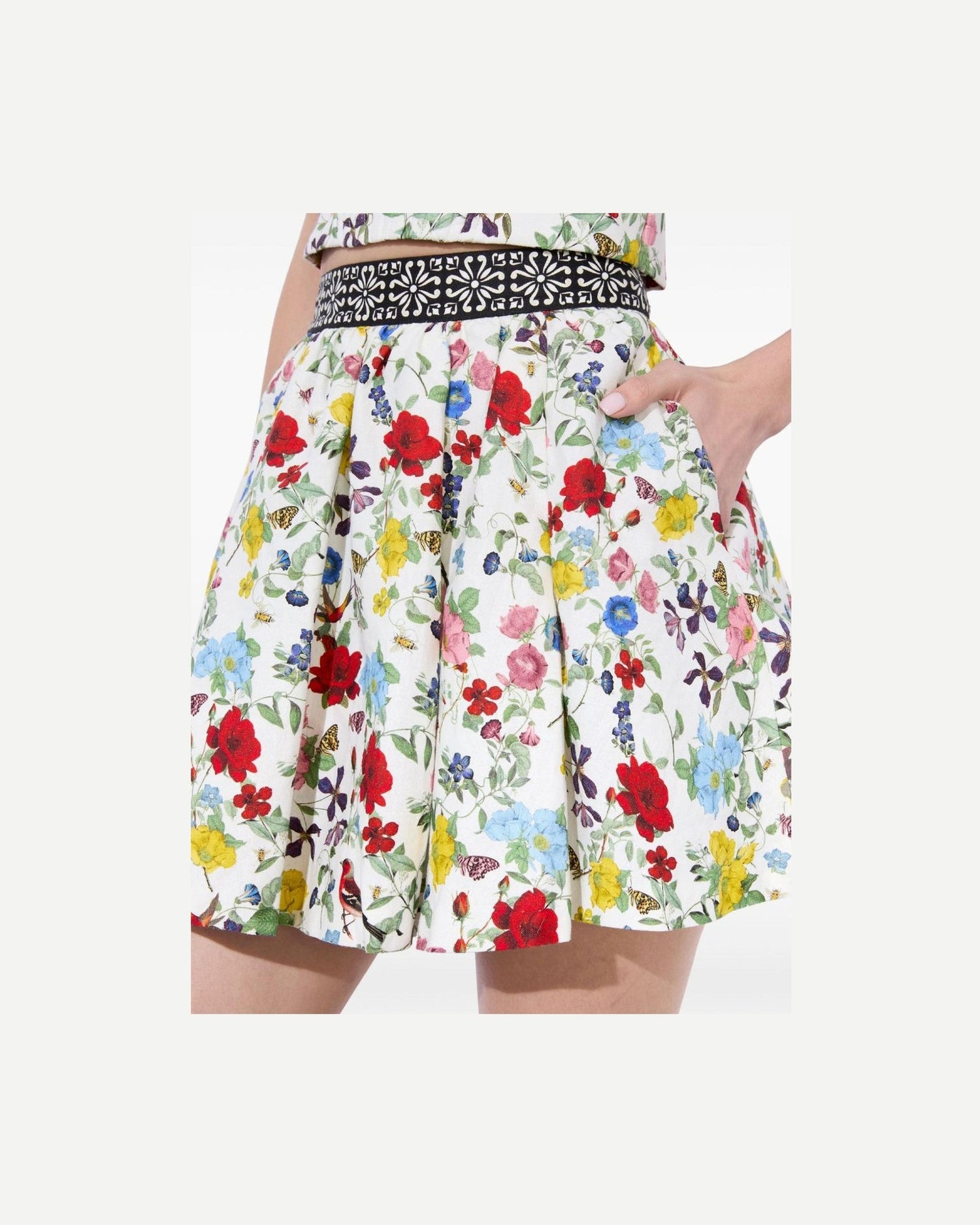 Alice + Olivia Skirt Multicolour Glam Steals