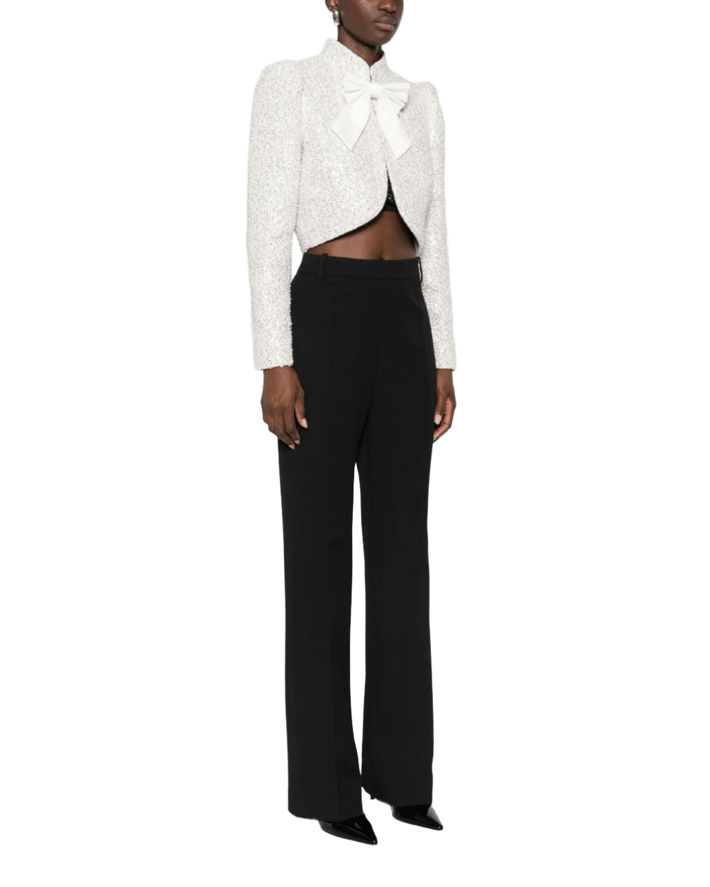 Alice + Olivia White Jacket Glam Steals