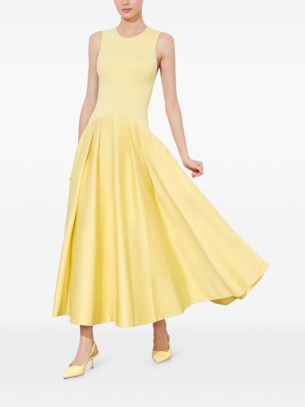 Alice + Olivia Yellow Dress Glam Steals