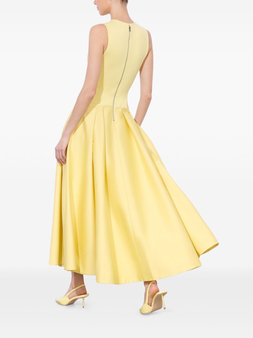 Alice + Olivia Yellow Dress Glam Steals