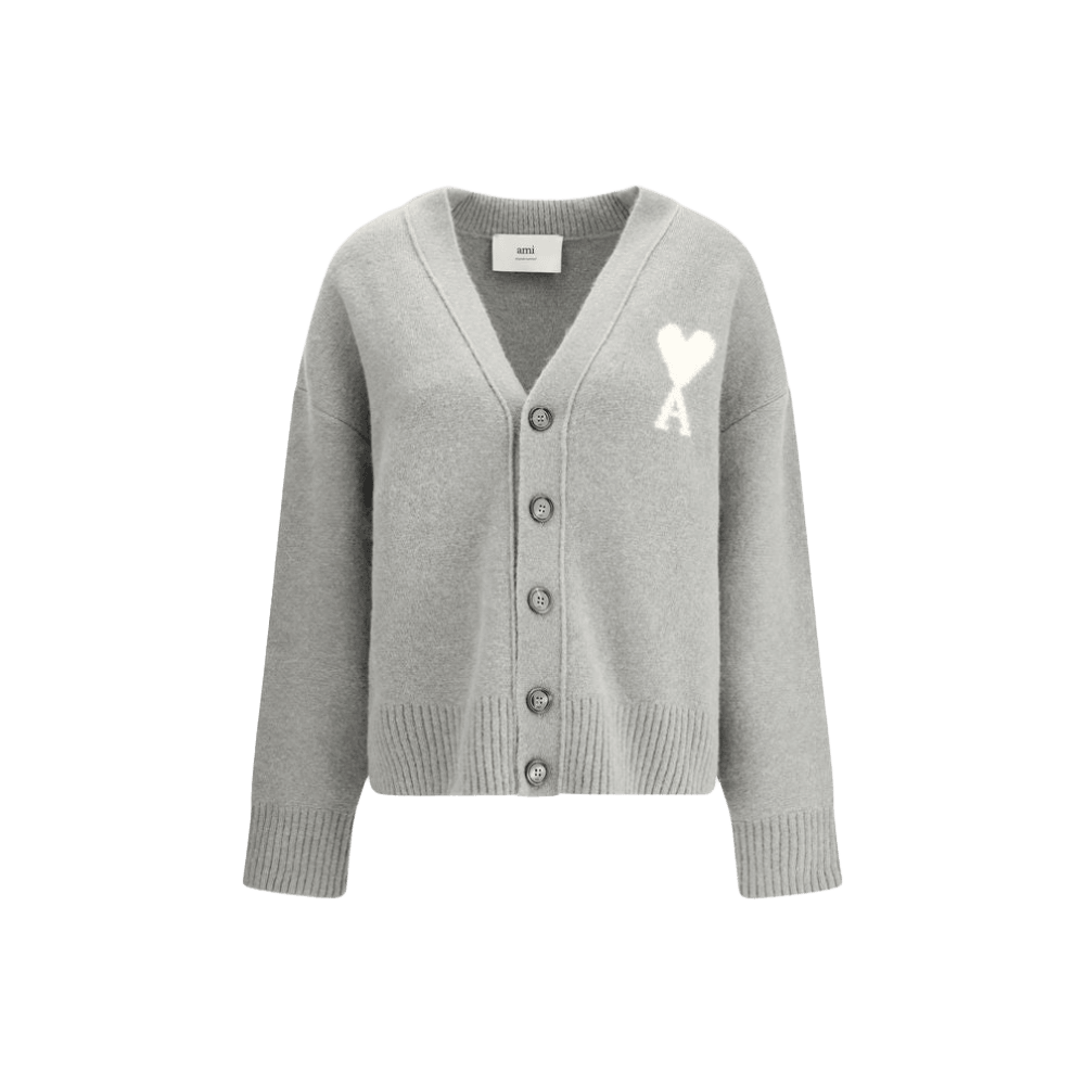 Ami Paris Alpaca De Coeur Cardigan Glam Steals