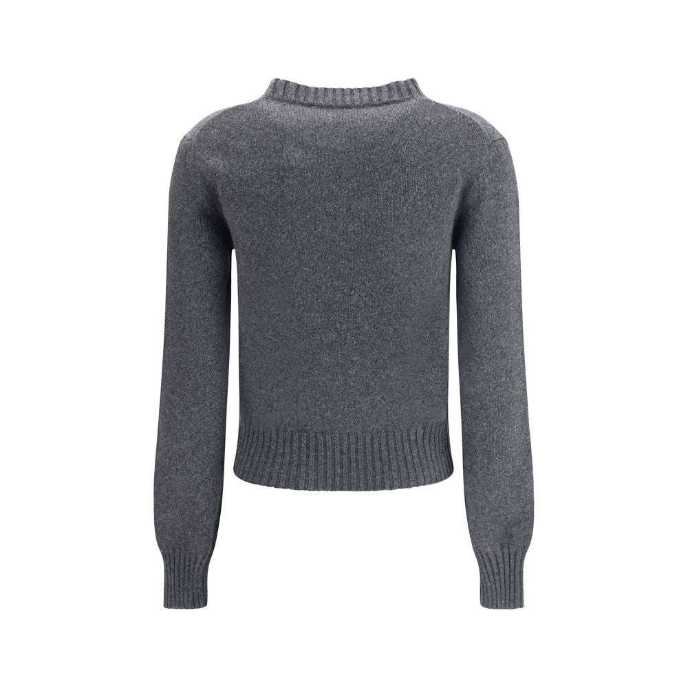 Ami Paris Pull Col Rond De Coeur Glam Steals