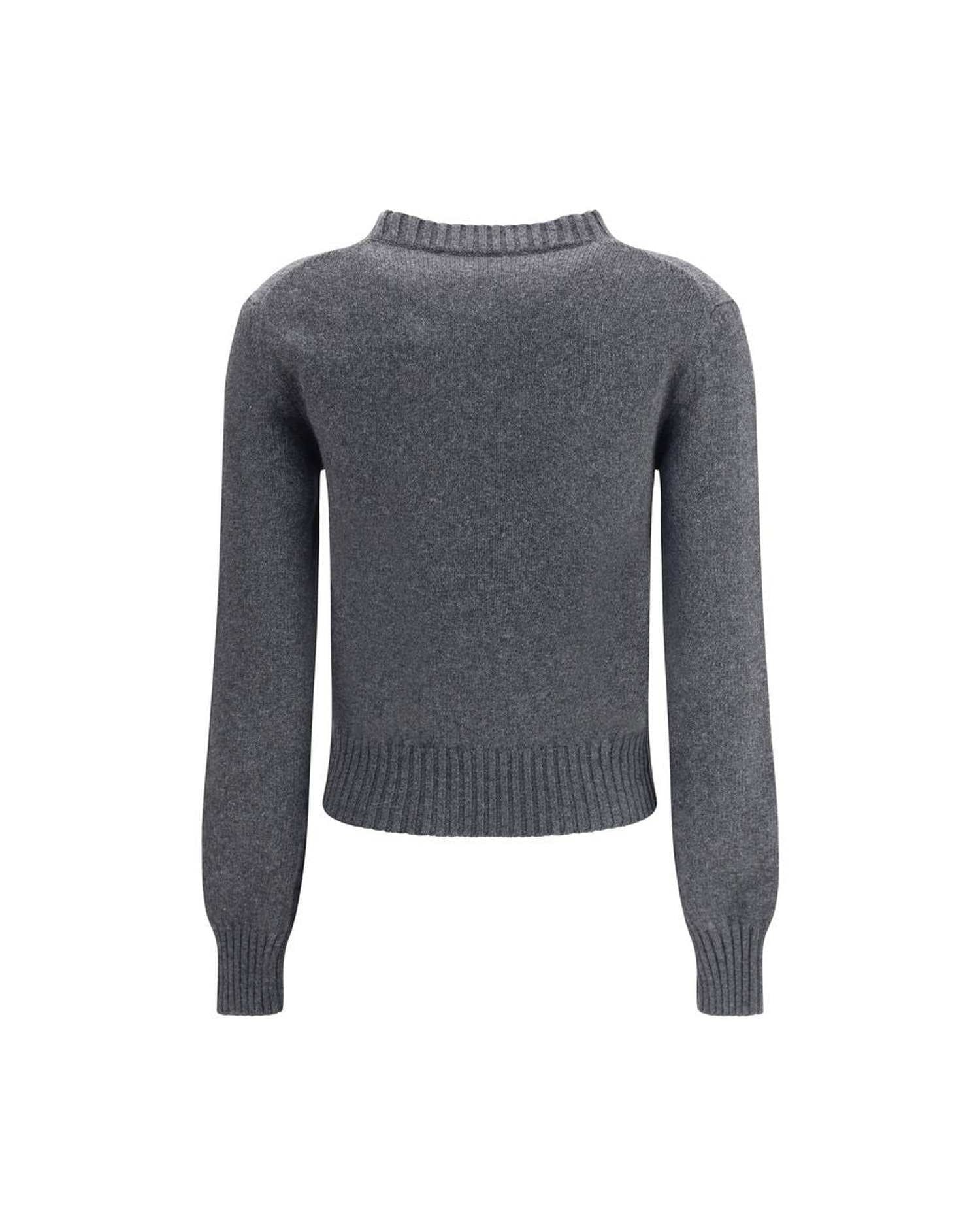 Ami Paris Pull Col Rond De Coeur Glam Steals