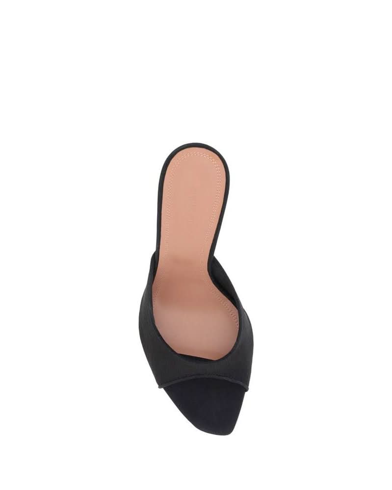 Amina Muaddi Alexa Slipper Sandals Heels