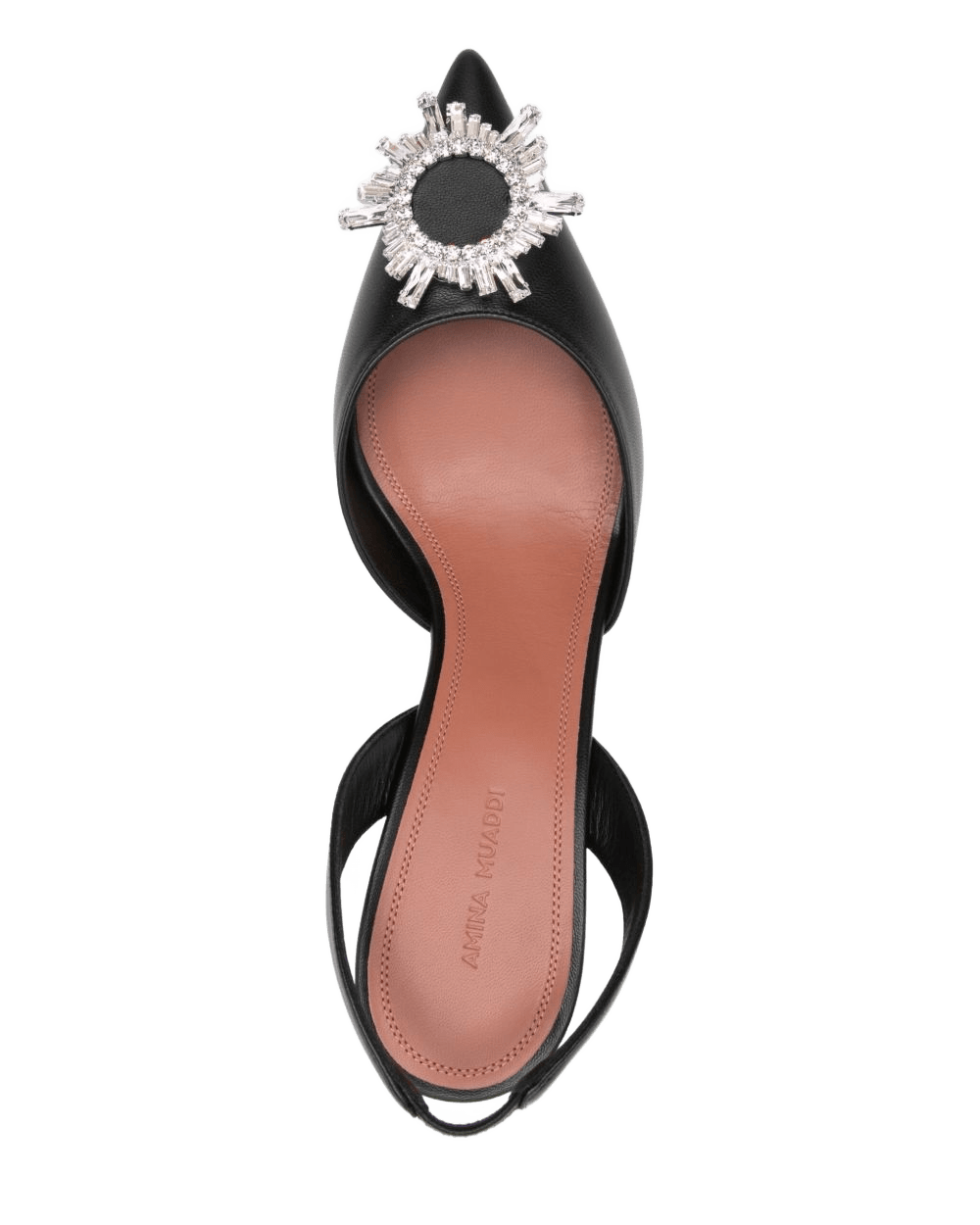 Amina Muaddi Black Heel Glam Steals