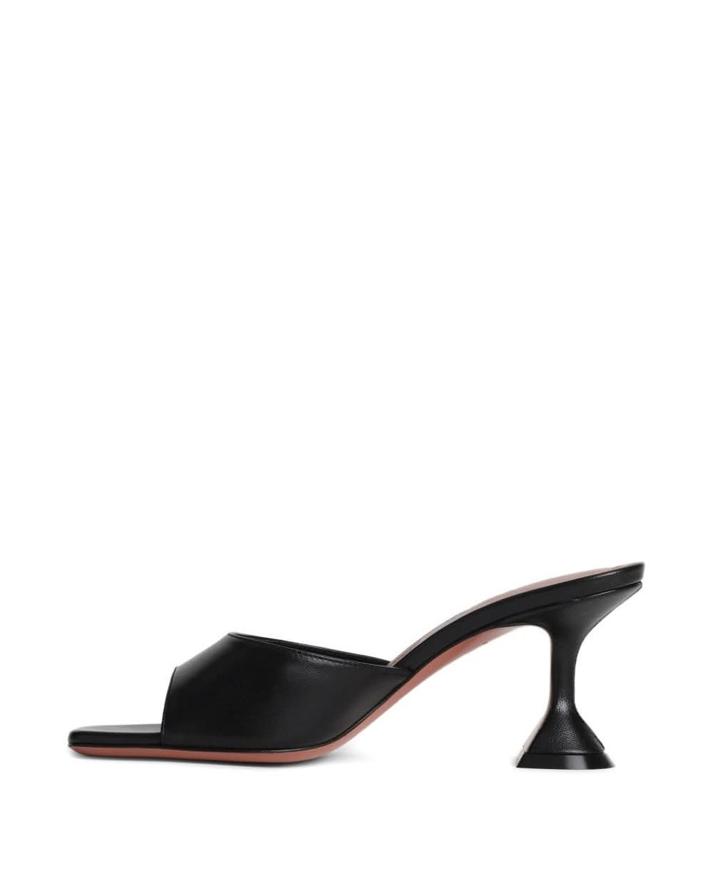 Amina Muaddi Black Sandals Sandals