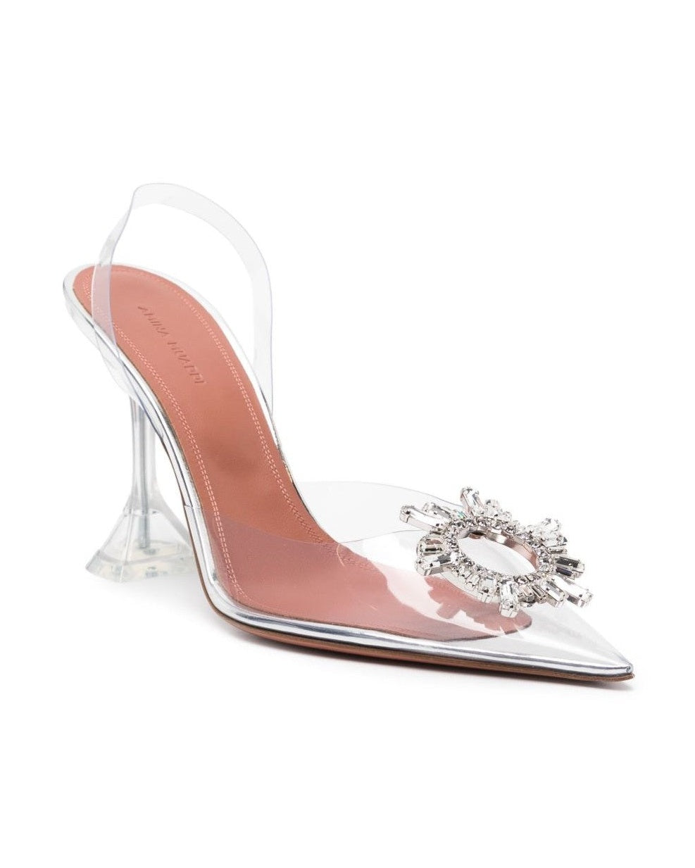 Amina Muaddi Heel Medium Heel
