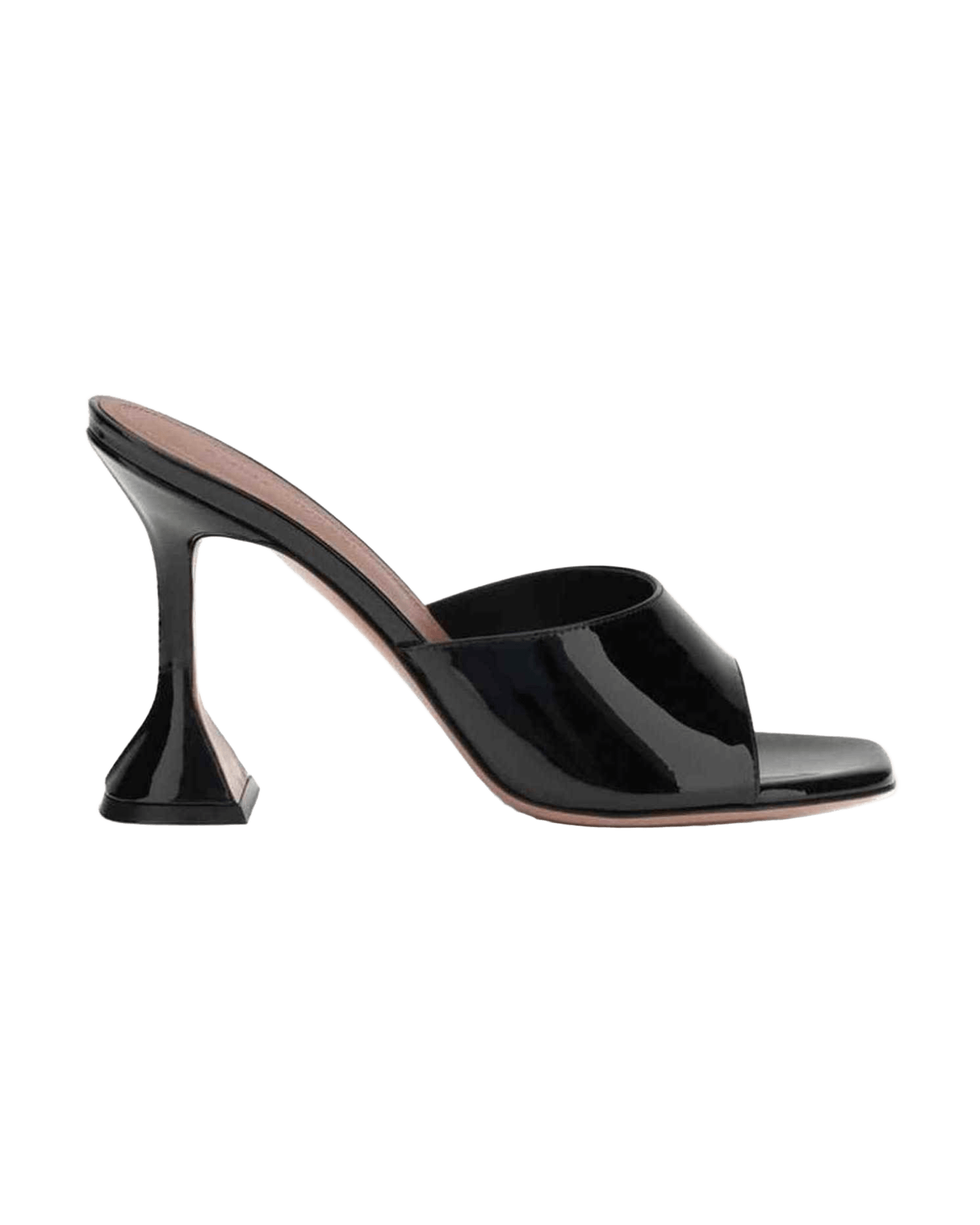 Amina Muaddi Leather Patent Lupita Sandals Glam Steals