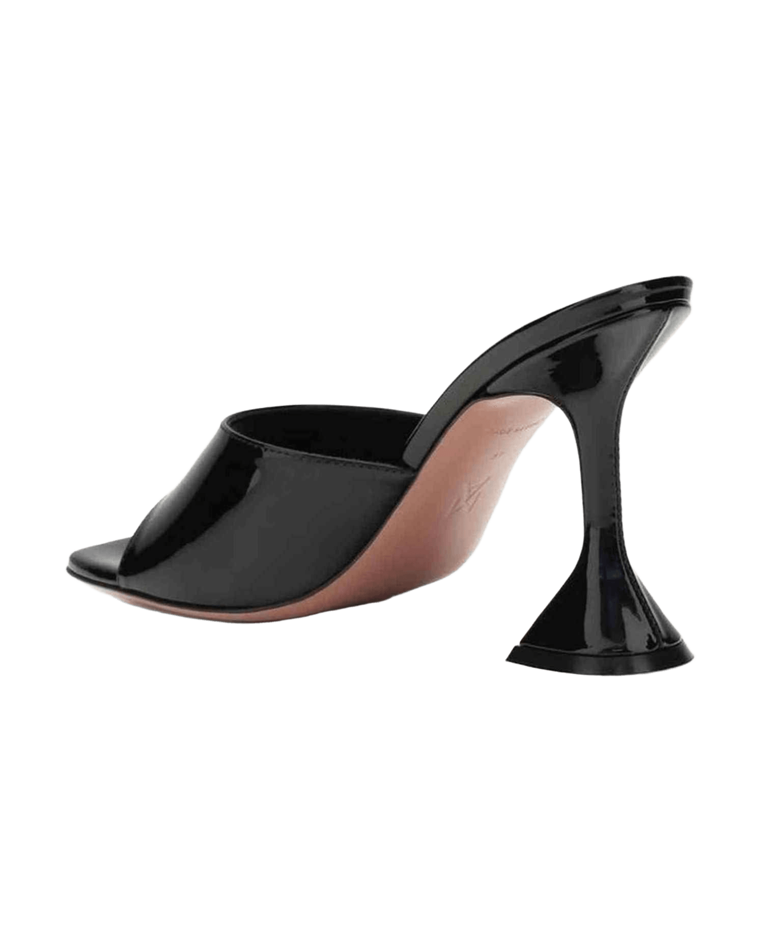 Amina Muaddi Leather Patent Lupita Sandals Glam Steals
