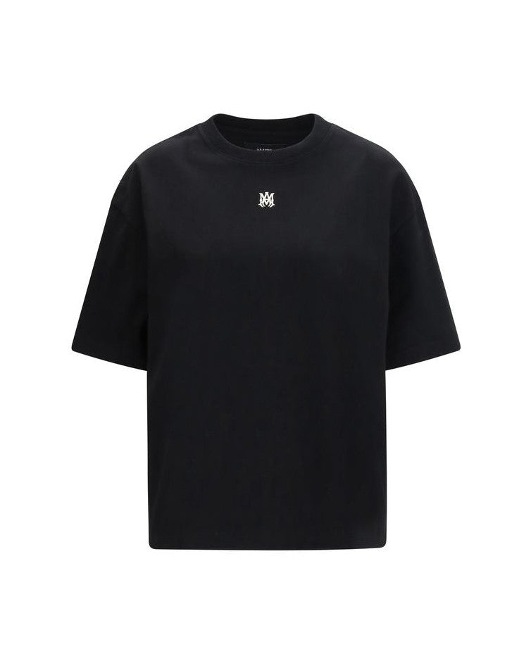 Amiri Black Cotton T-shirt Glam Steals