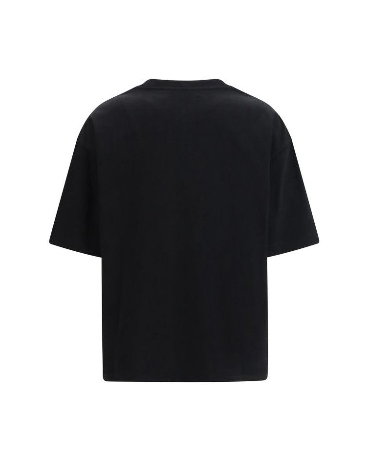 Amiri Black Cotton T-shirt Glam Steals