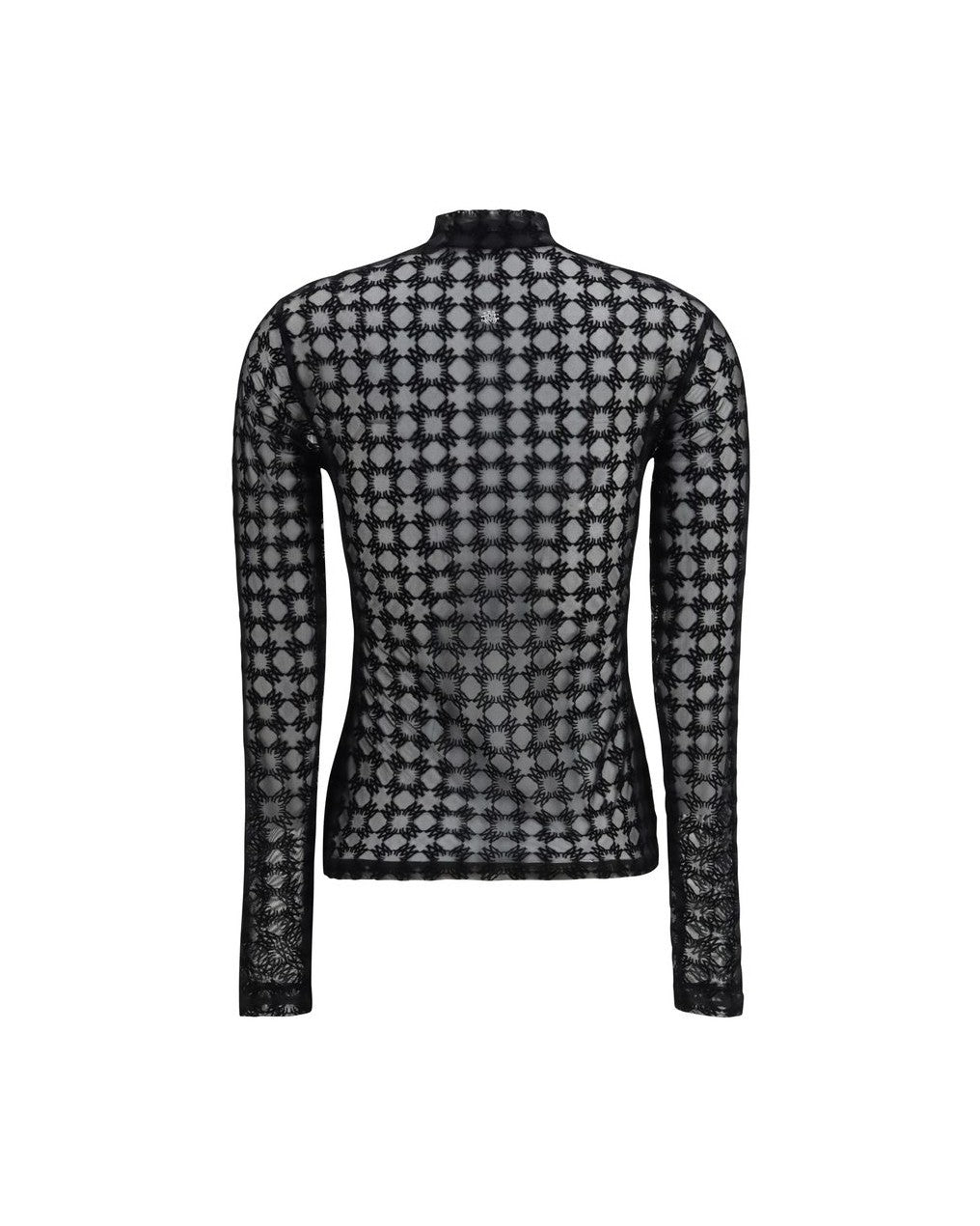 Amiri Black Polyester Top Glam Steals