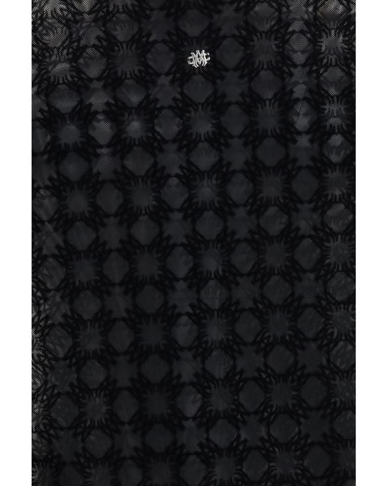 Amiri Black Polyester Top