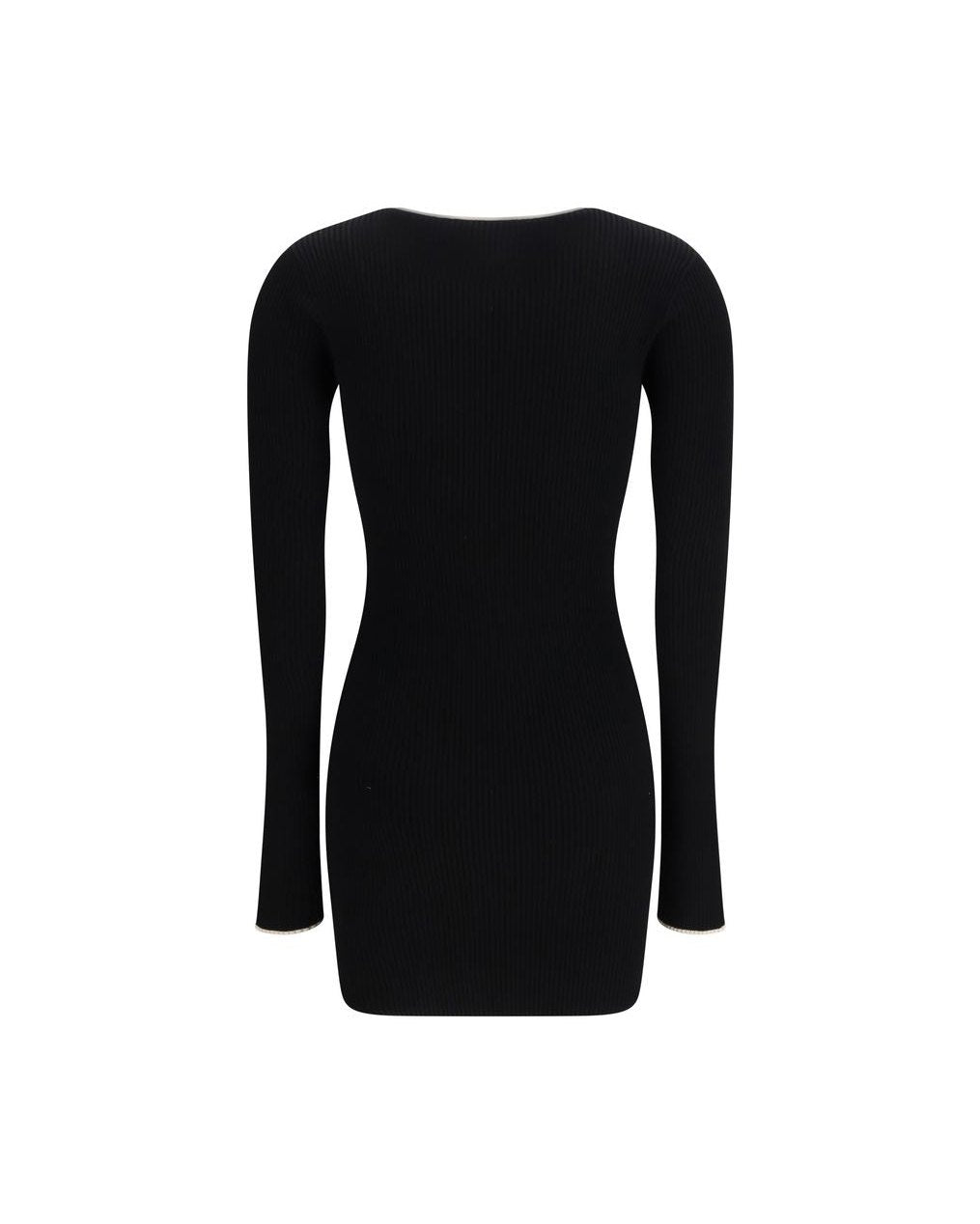 Amiri Black Viscose Casual Dress Glam Steals