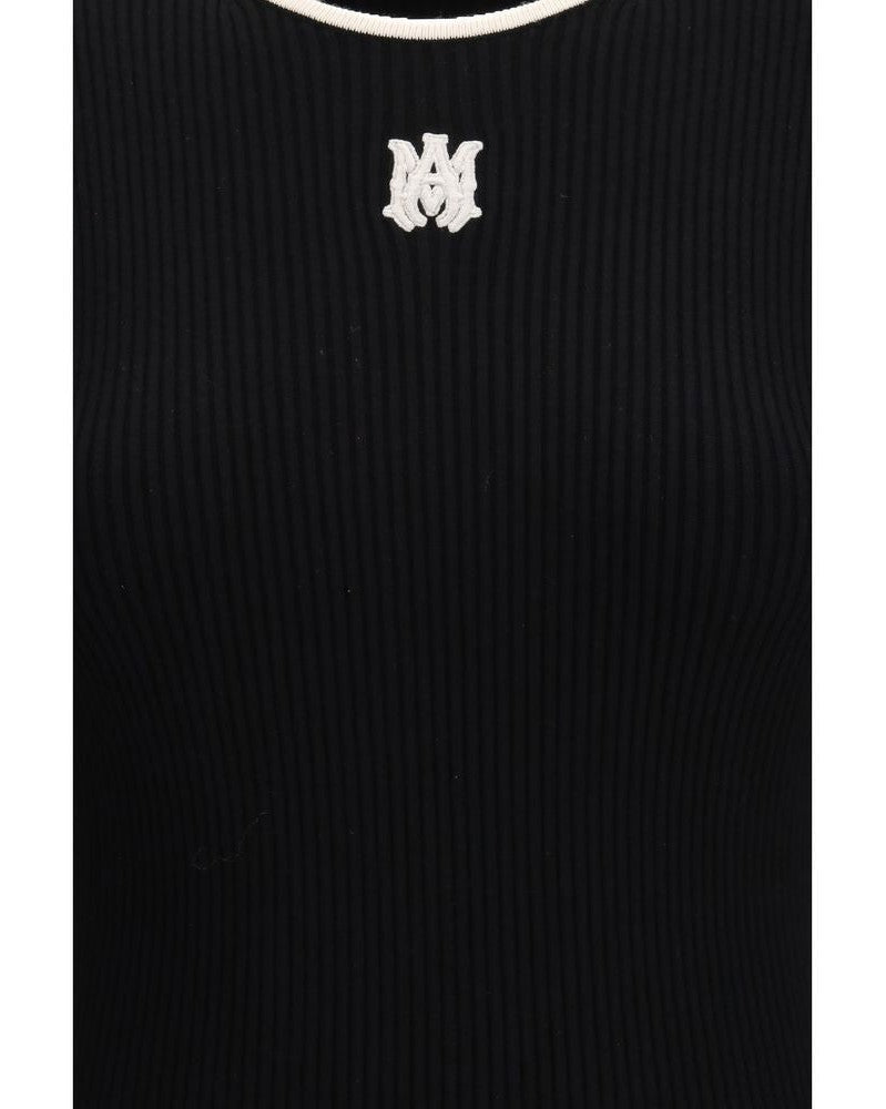 Amiri Black Viscose Casual Dress Glam Steals