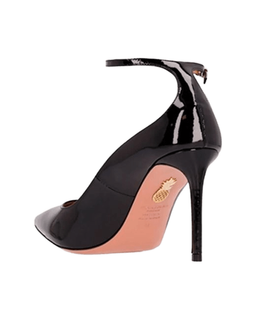 Aquazzura Black Patent Calfskin Heels Glam Steals