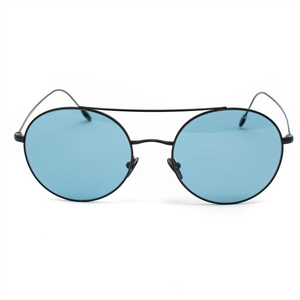 Armani Blue Metal Sunglasses Glam Steals