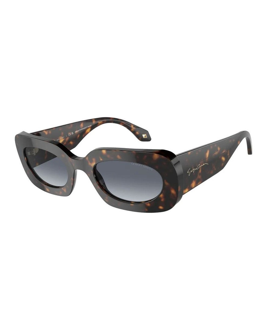 Armani Brown Acetate Sunglasses Glam Steals