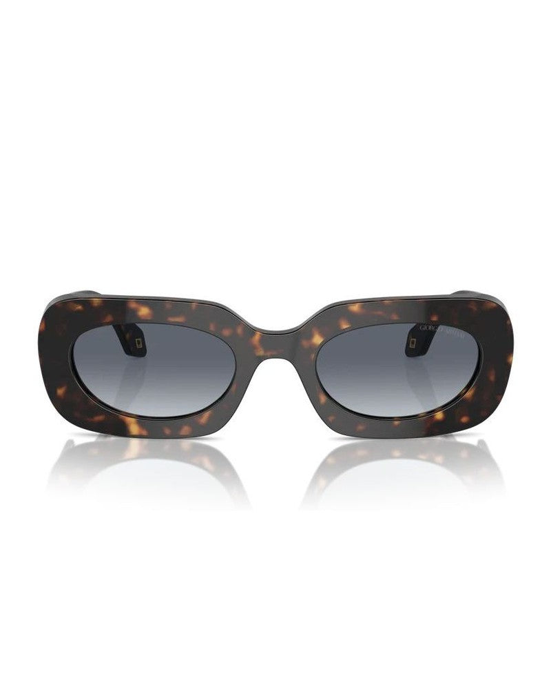 Armani Brown Acetate Sunglasses Glam Steals