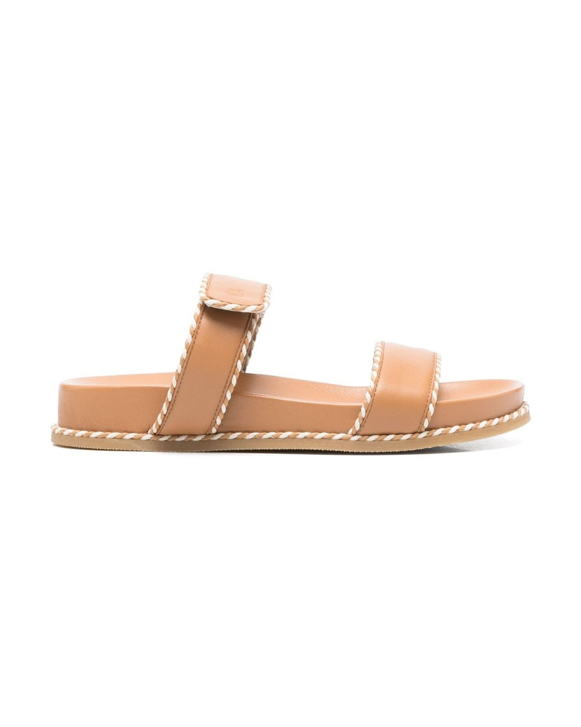 Armani Emporio Exclusive Sandals with Nappa Strap and Two Tone Profiles Glam Steals