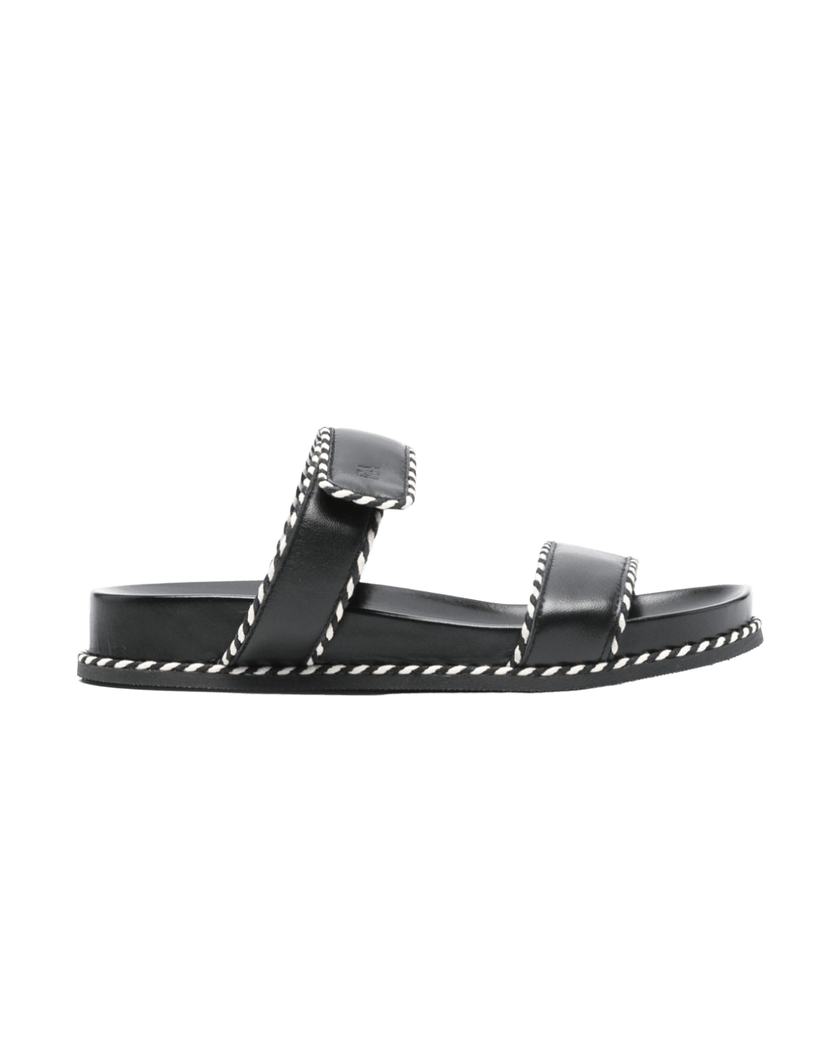 Armani Emporio Exclusive Sandals with Nappa Strap and Two Tone Profiles Glam Steals