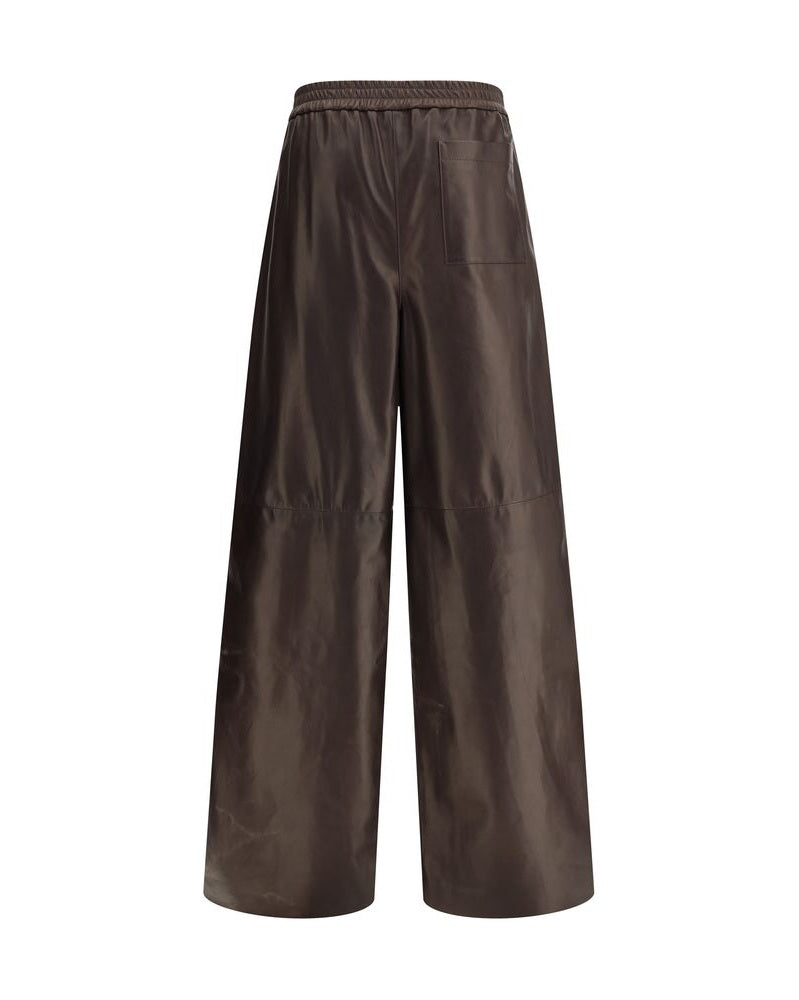 Armani Leather Giorgio Lambskin Nappa Pant Glam Steals