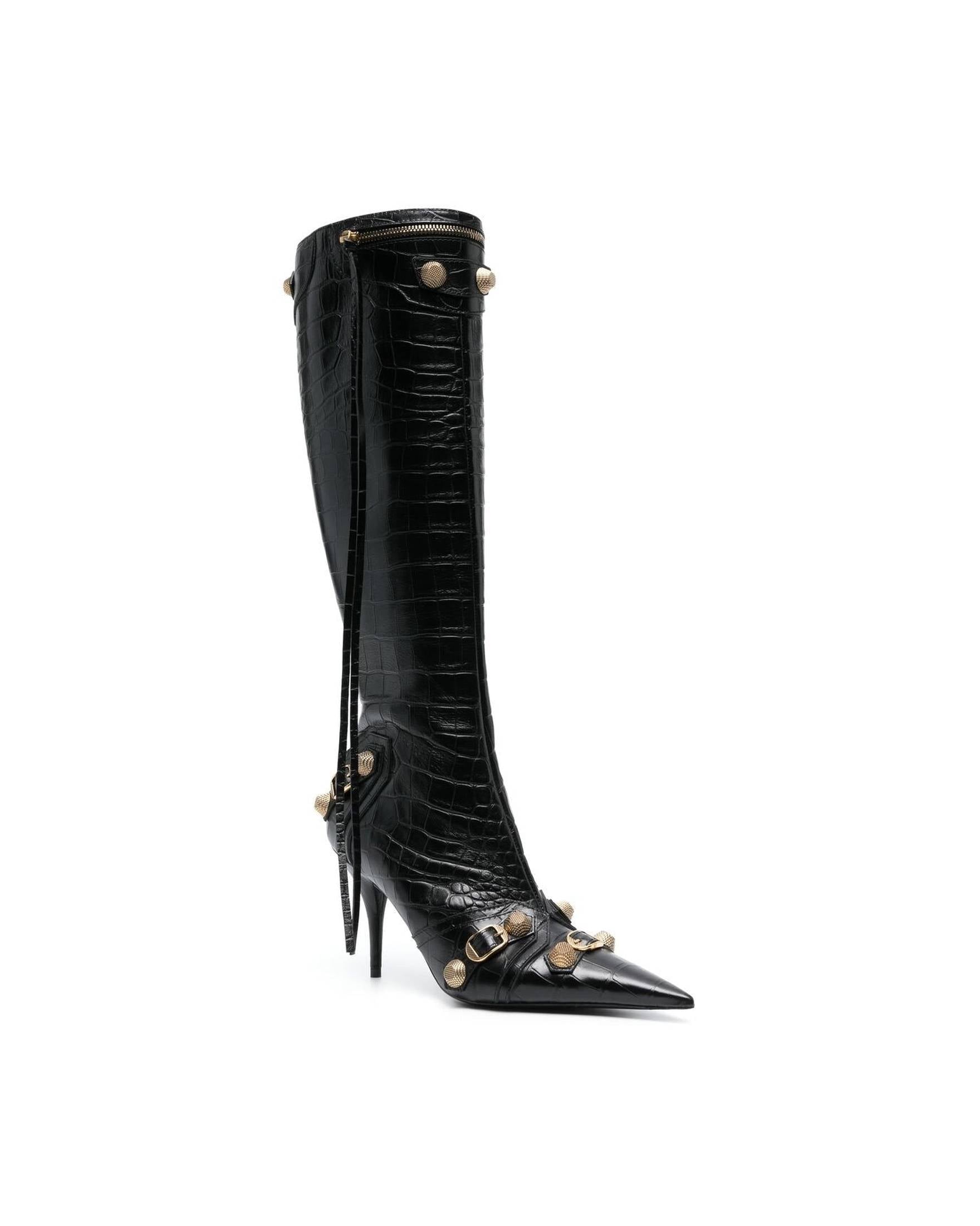 Balenciaga 90mm Cagole Boots Glam Steals