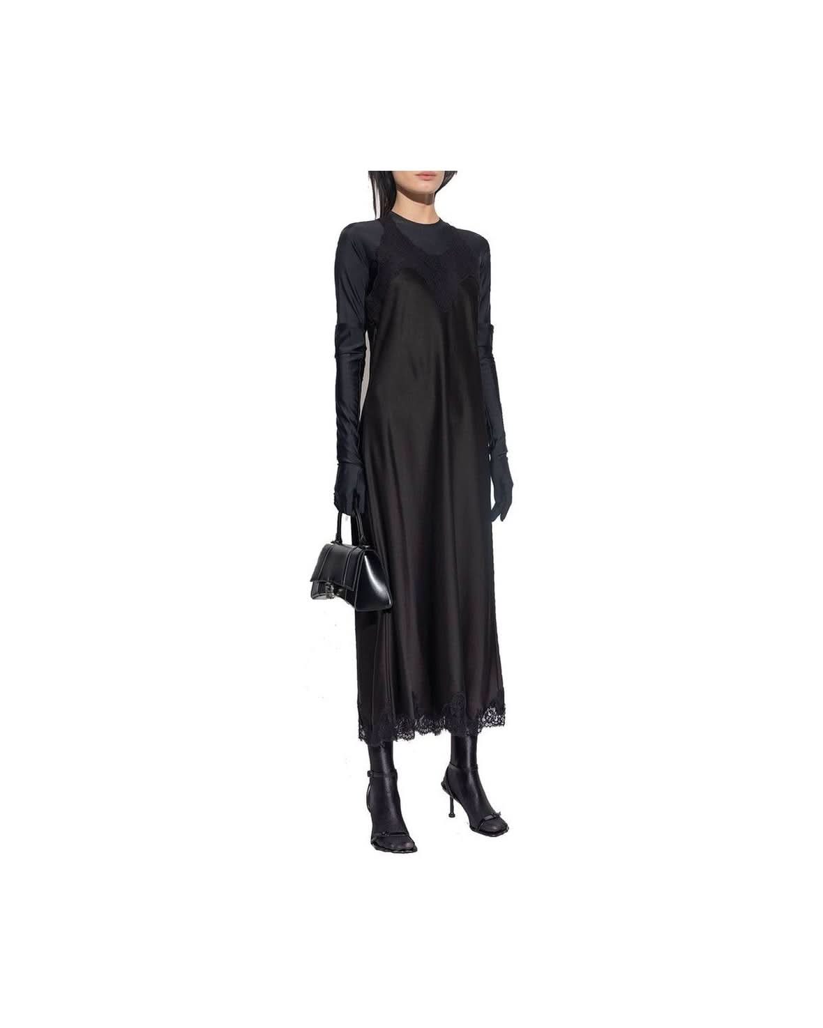 Balenciaga Black Acetate Dress