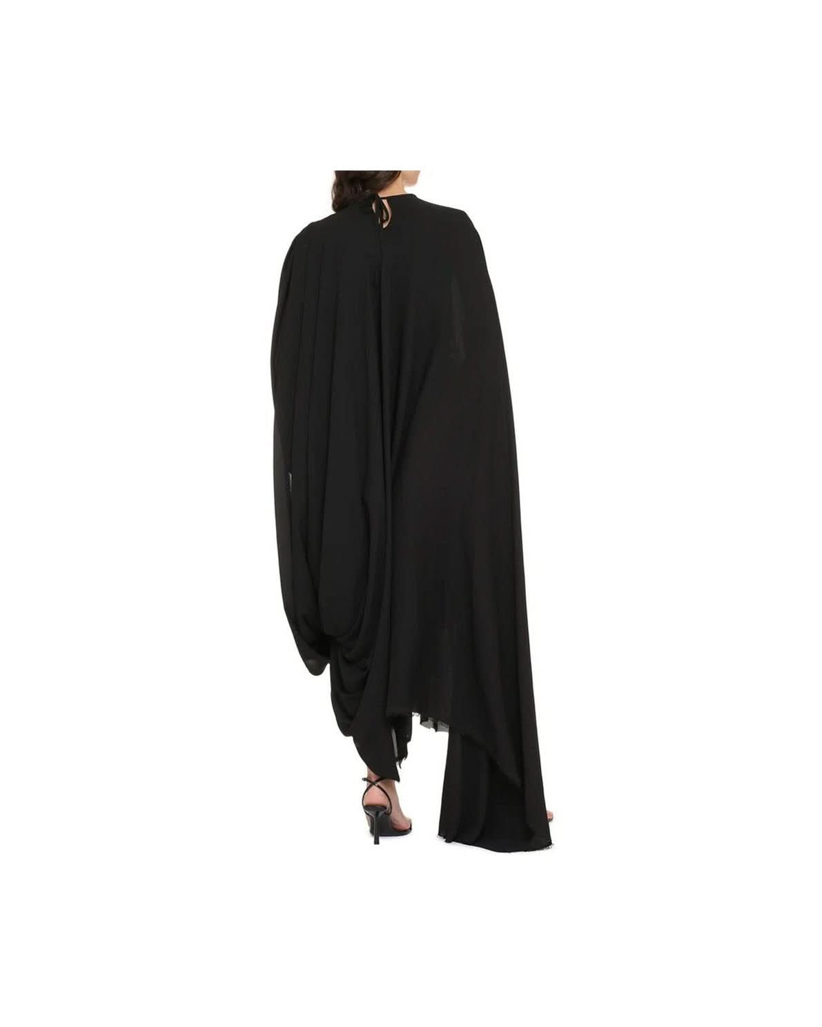 Balenciaga Black Elastane Dress