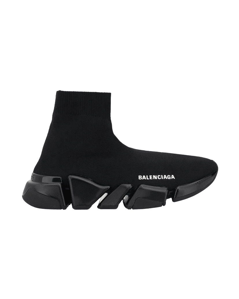 Balenciaga Black Fabric Athletic Sneakers Glam Steals
