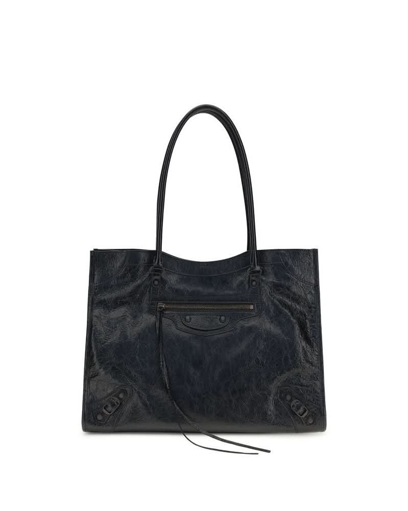 Balenciaga Black Lamb Ovis Aries Shoulder Bag Glam Steals