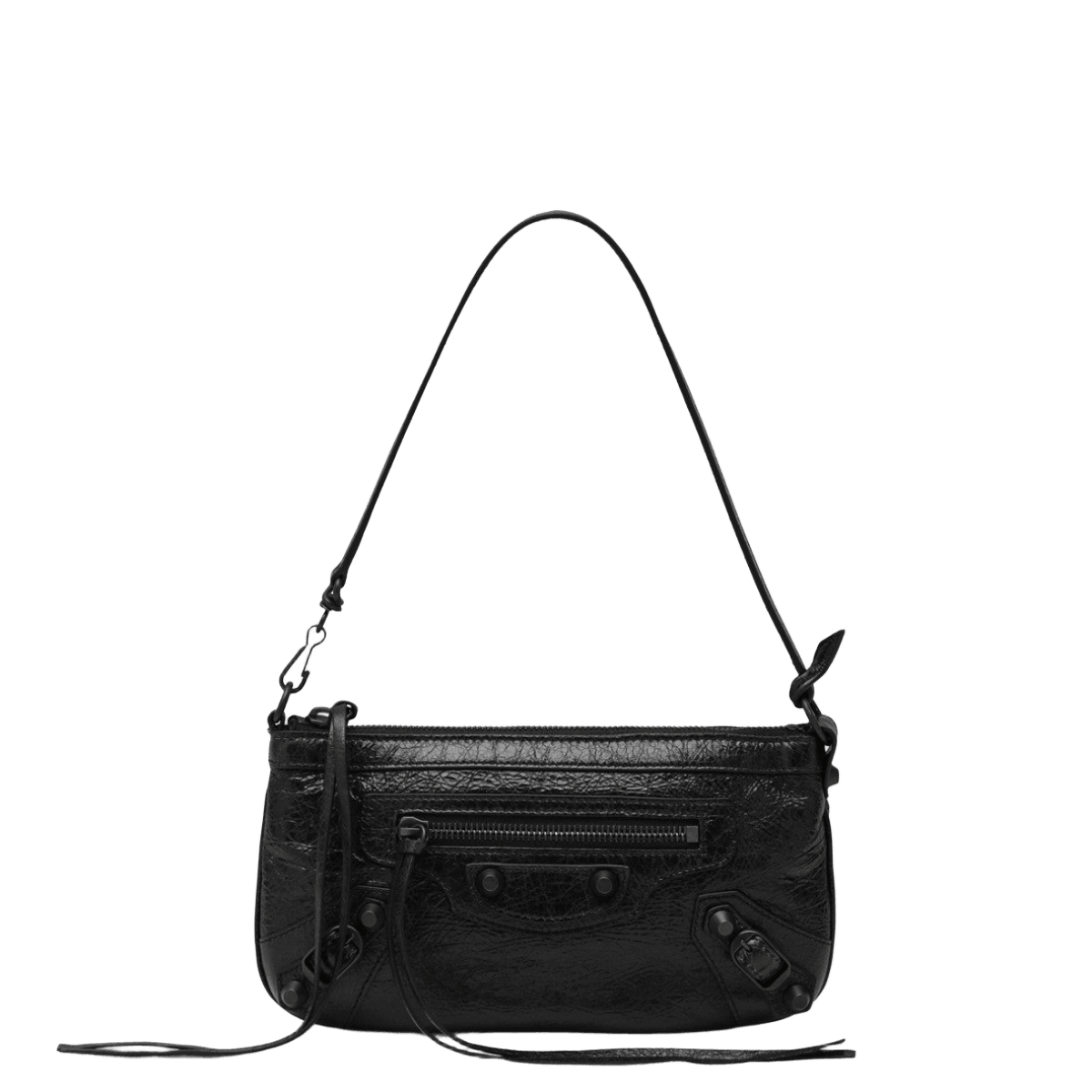 Balenciaga Le Black City Shoulder Pouch Glam Steals
